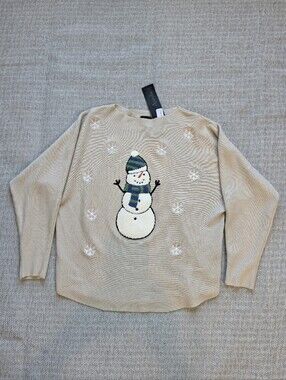 Aceada Snowman Sweater